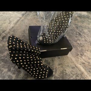 Torrid Open Toe Booties